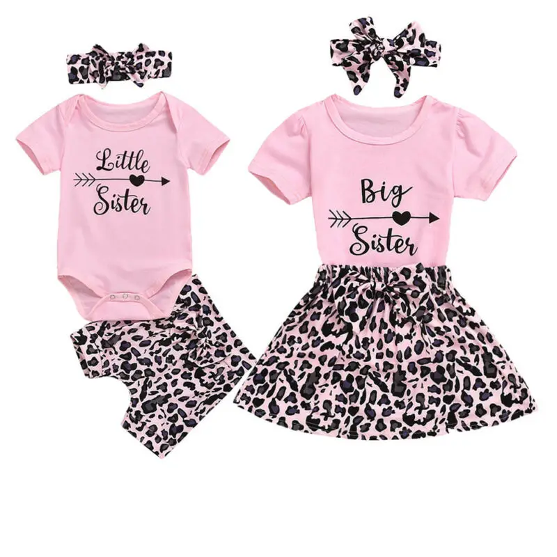 Summer Kids Baby Girl Clothes Sister Family Matching Top+Skirt or Romper+Shorts Outfits Sets
Summer Kids Baby Girl Clothes Sister Family Matching Top+Skirt or Romper+Shorts Outfits Sets