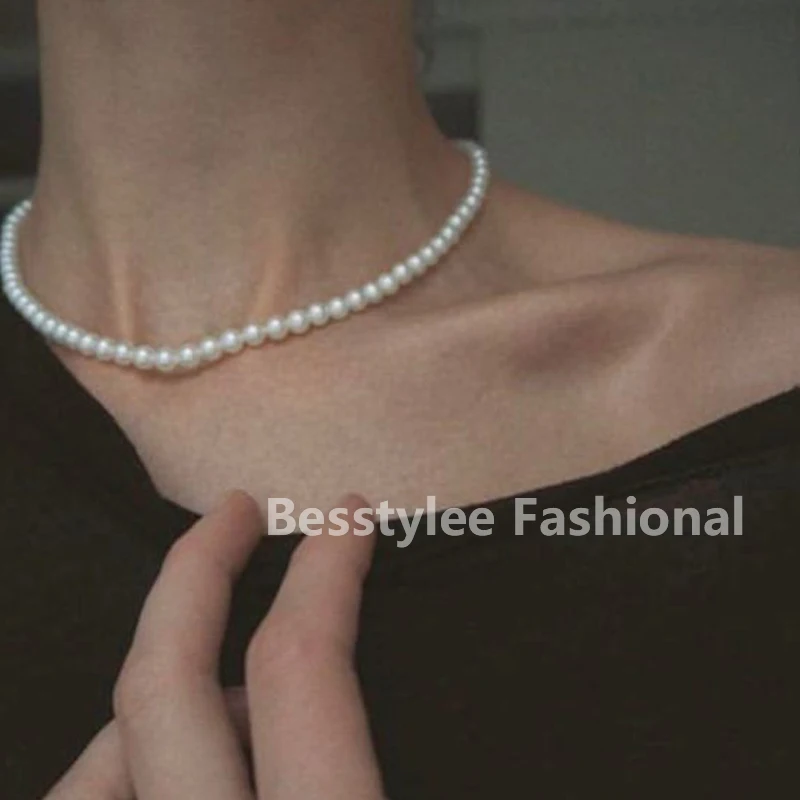 Pearl Necklace Women Fashion Vintage Party Necklace Elegant Chain Retro Accessories All Match Necklace Streetstyle Necklace
Pearl Necklace Women Fashion Vintage Party Necklace Elegant Chain Retro Accessories All Match Necklace Streetstyle Necklace