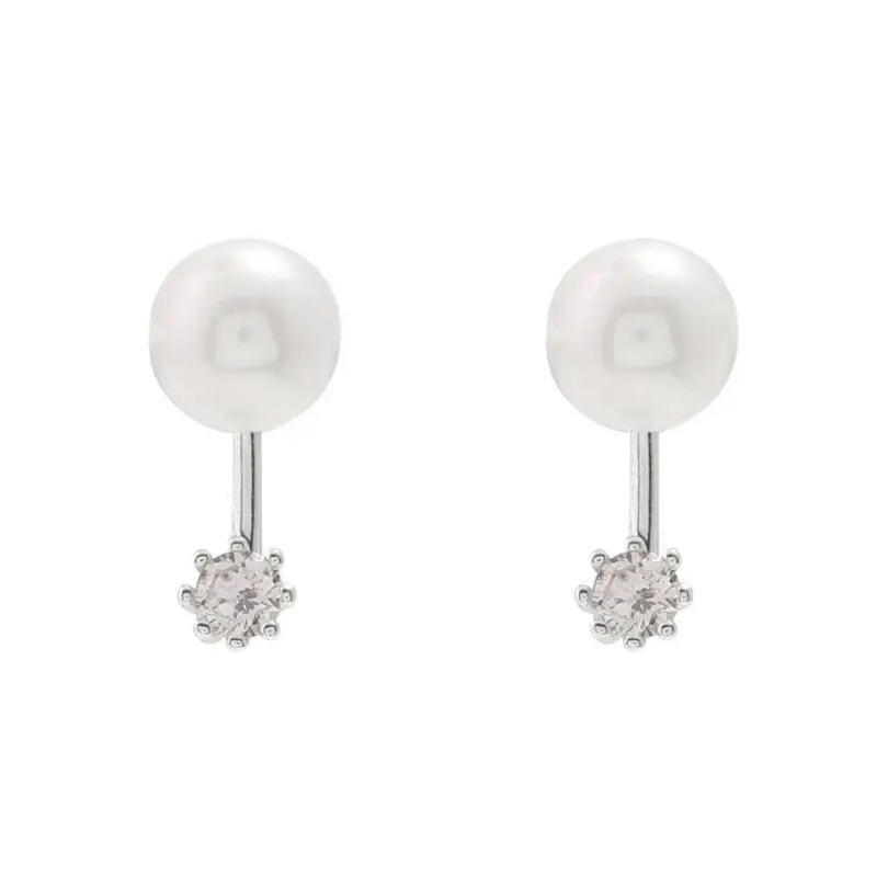 925 Sterling Silver Pearl sutd Earrings Pearl Jewelry Zirconia 925 sterling silver jewelry For Women best gift
925 Sterling Silver Pearl sutd Earrings Pearl Jewelry Zirconia 925 sterling silver jewelry For Women best gift