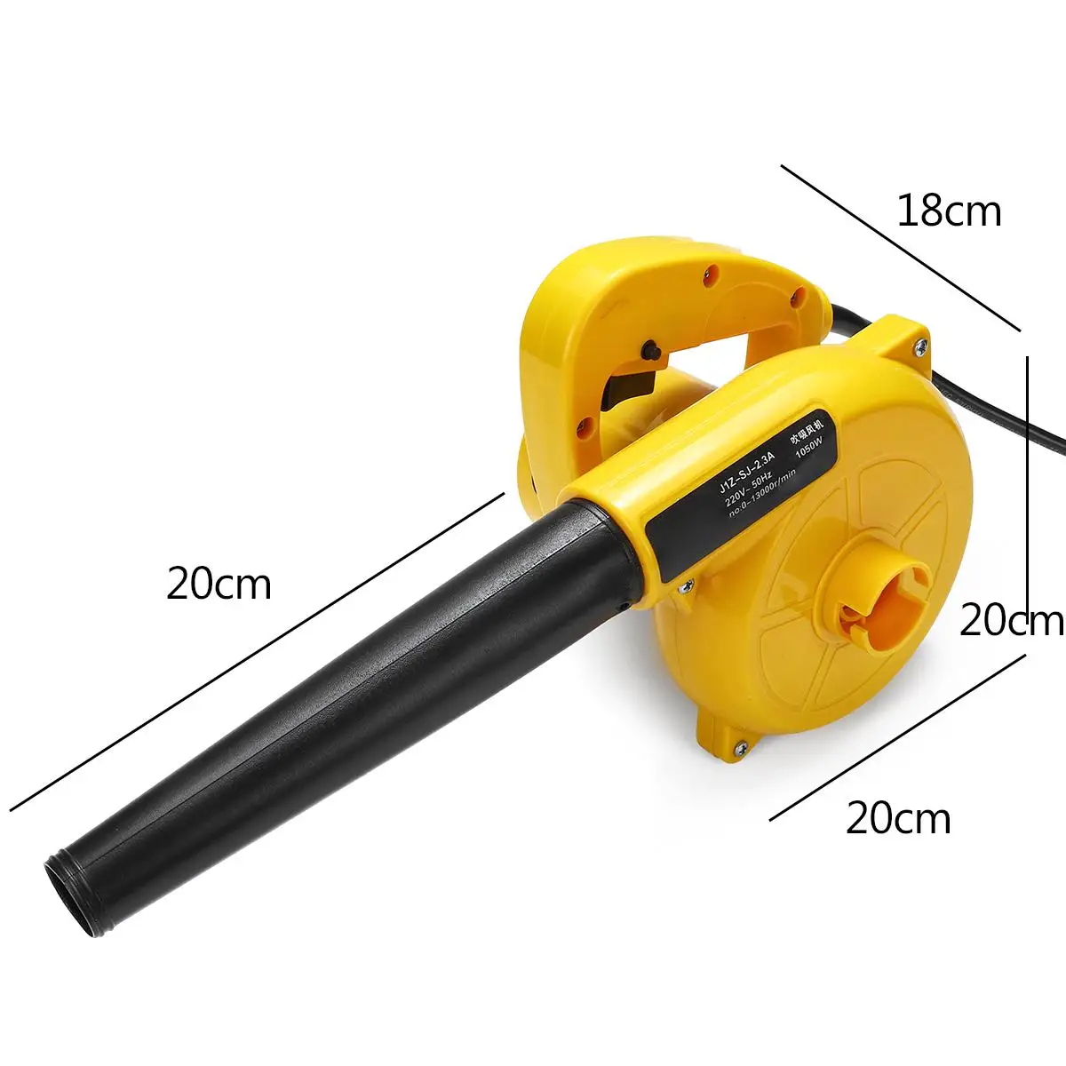1050W Electric Air Blower Blowing and Sucking Dual-use Exhaust Fan Dust Blowing Dust Collector Computer Cleaner
1050W Electric Air Blower Blowing and Sucking Dual-use Exhaust Fan Dust Blowing Dust Collector Computer Cleaner