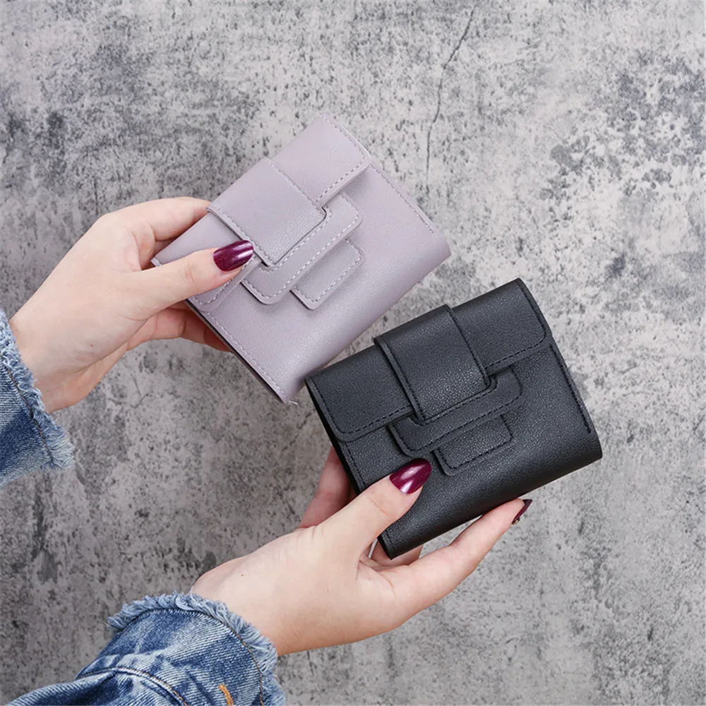 2021New Women's Wallet Lady Short Wallets Solid Mini Money Purses Small Fold Bag Woman PU Leather Coin Purse Card Holders
2021New Women's Wallet Lady Short Wallets Solid Mini Money Purses Small Fold Bag Woman PU Leather Coin Purse Card Holders