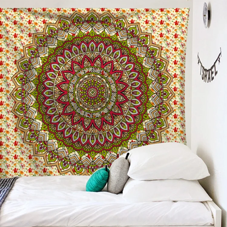 1pcs Tapestry Wall Hanging Polyester Mandala Pattern Blanket Tapestry Home Decor Yoga Mat Shawl Carpet Home Cushion
1pcs Tapestry Wall Hanging Polyester Mandala Pattern Blanket Tapestry Home Decor Yoga Mat Shawl Carpet Home Cushion