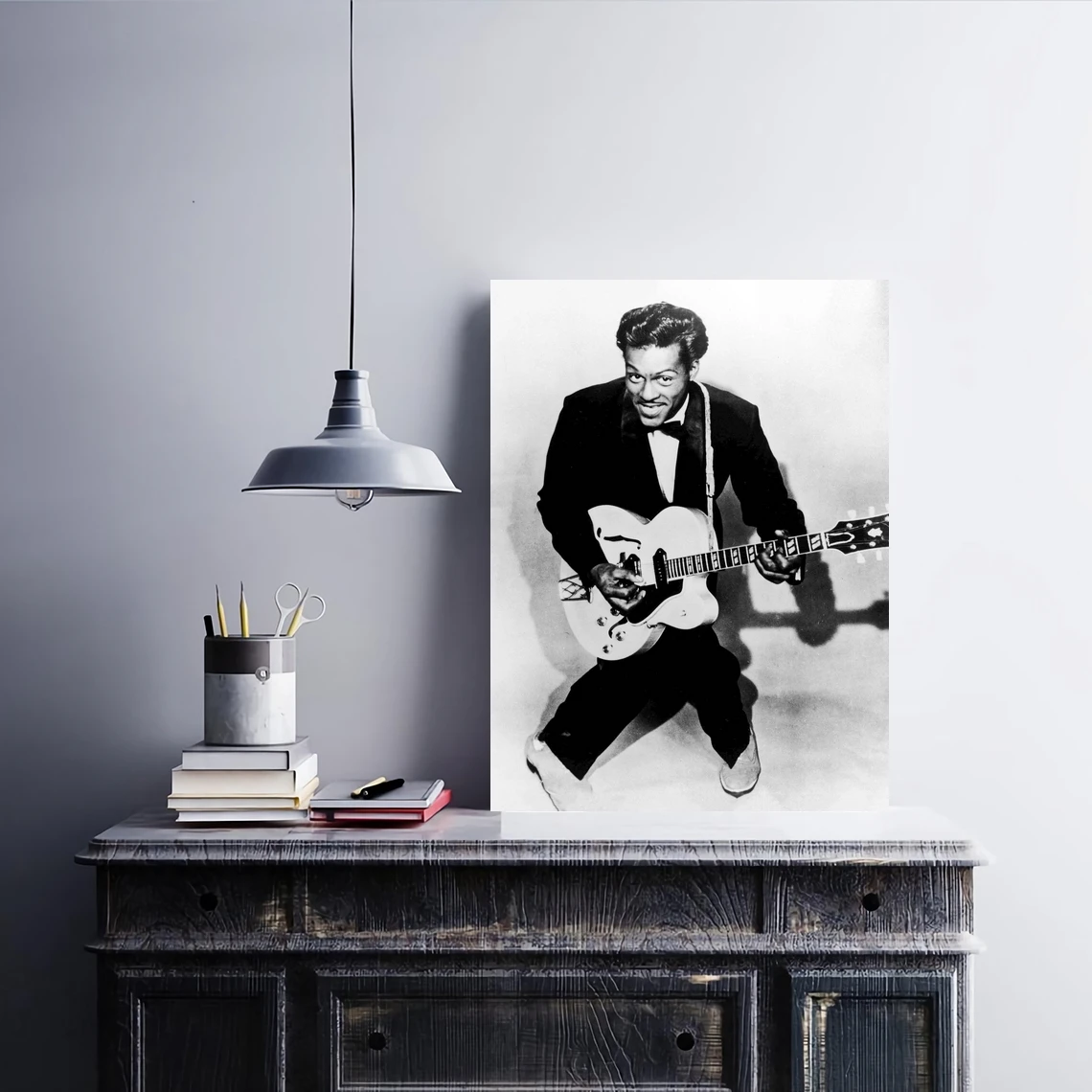 Chuck Berry Poster - Music Star Singer Poster Canvas Print Home Decoration Gift Wall Painting, No Frame
Chuck Berry Poster - Music Star Singer Poster Canvas Print Home Decoration Gift Wall Painting, No Frame