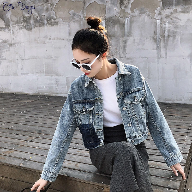 2021 Fashion Women's Denim Jacket Spring Autumn Short Coat Blue Jeans Jacket Long Sleeve Casual Tops Mujer Loose Outerwear
2021 Fashion Women's Denim Jacket Spring Autumn Short Coat Blue Jeans Jacket Long Sleeve Casual Tops Mujer Loose Outerwear