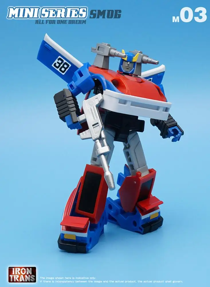 Transformation Iron Trans M01 M02 M03 Police Wagon Thunderbolt Smog With Special Code Action Figure Toys
Transformation Iron Trans M01 M02 M03 Police Wagon Thunderbolt Smog With Special Code Action Figure Toys