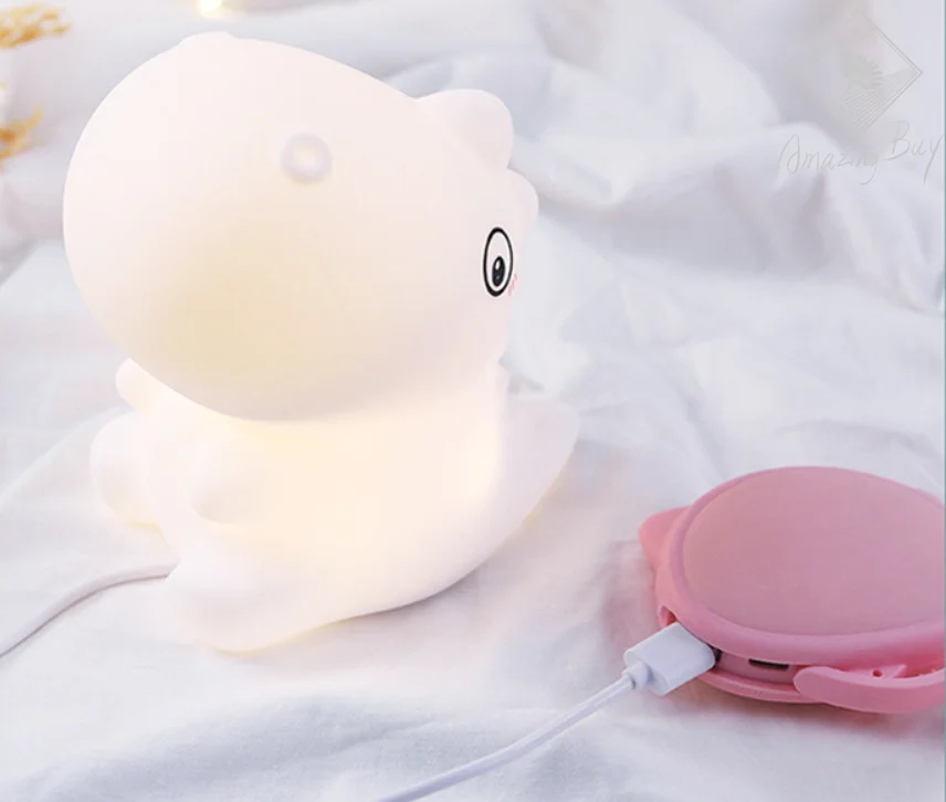 AmazingBUY Night Lights For Baby Kids Room Children Bedroom Soft Dinosaur Nursery Lamp Decoration Home Decor Christmas Gift
AmazingBUY Night Lights For Baby Kids Room Children Bedroom Soft Dinosaur Nursery Lamp Decoration Home Decor Christmas Gift