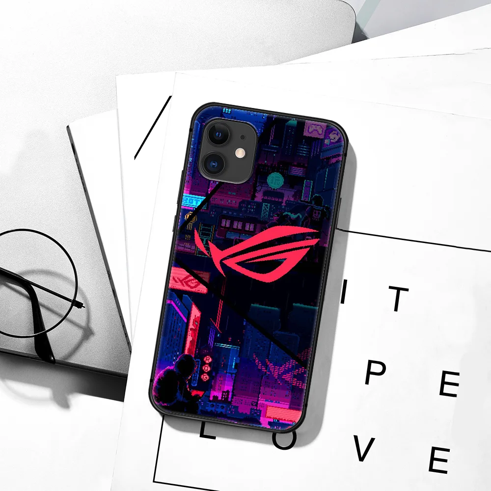 Republic Of Gamers ROG Phone Case For iPhone 5 5S SE 2020 6 6S 7 8 Plus 11 12 Mini X XS XR Pro Max black Cell Luxury Hoesjes
Republic Of Gamers ROG Phone Case For iPhone 5 5S SE 2020 6 6S 7 8 Plus 11 12 Mini X XS XR Pro Max black Cell Luxury Hoesjes