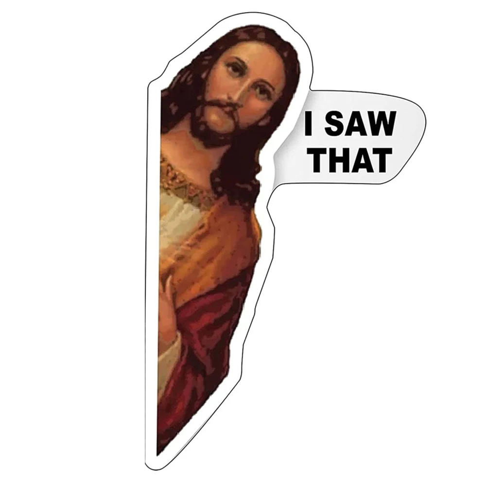 Jesus Sticker Fun 10PCS 3.5 X 5.9 Inches Plastic Multicolor Car Truck Window Stickers
Jesus Sticker Fun 10PCS 3.5 X 5.9 Inches Plastic Multicolor Car Truck Window Stickers