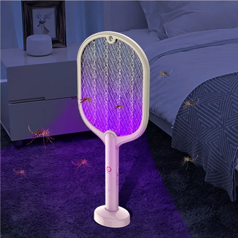 2In1 Mosquito Killer Lamp Electric Shock Anti Mosquito Swatter USB Recharg Eable Bug Zapper Mosquito Trap Fly Trap
2In1 Mosquito Killer Lamp Electric Shock Anti Mosquito Swatter USB Recharg Eable Bug Zapper Mosquito Trap Fly Trap