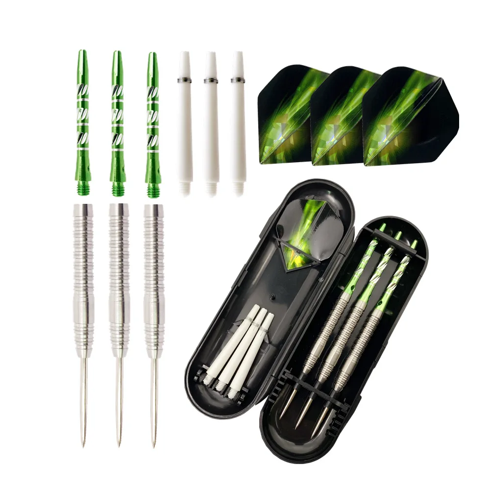 3 Pieces Of High Quality 23.5g Steel Tip Darts Tungsten Steel Barrel Green Aluminum Dart Shaft Flight Professional Hard Dart
3 Pieces Of High Quality 23.5g Steel Tip Darts Tungsten Steel Barrel Green Aluminum Dart Shaft Flight Professional Hard Dart