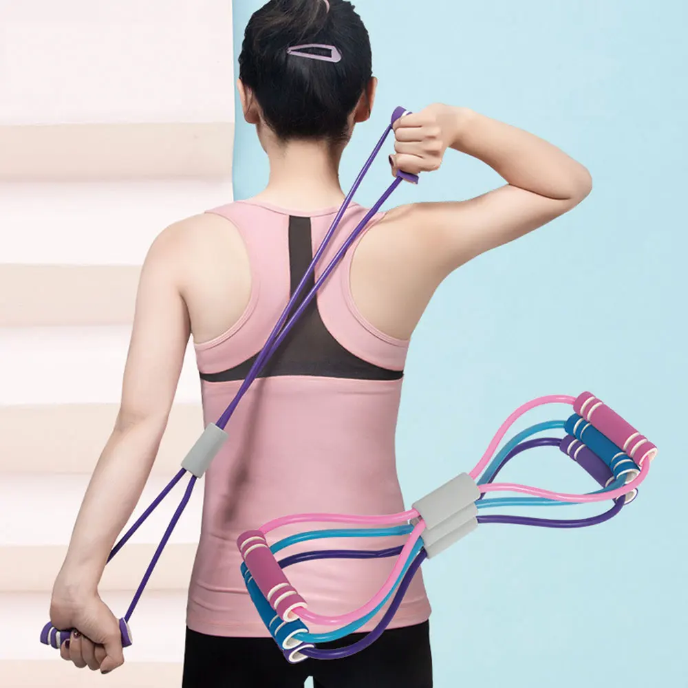 8 Word Type Resistance Band Chest Fitness Yoga Pull Rope Tube Rubber Muscle Training Stretch Crossfit Equipment Elastic Band
8 Word Type Resistance Band Chest Fitness Yoga Pull Rope Tube Rubber Muscle Training Stretch Crossfit Equipment Elastic Band