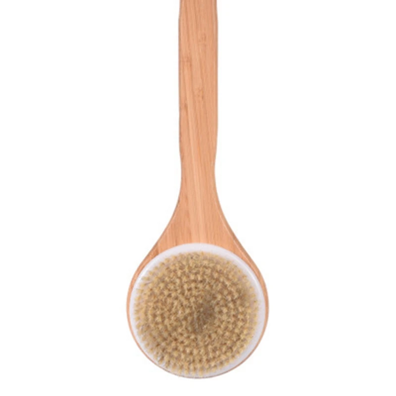 Best Bath Dry Body Brush -Natural Boar Bristles Shower Back Scrubber With Long Handle For Cellulite, Exfoliation, Detox-ABVP
Best Bath Dry Body Brush -Natural Boar Bristles Shower Back Scrubber With Long Handle For Cellulite, Exfoliation, Detox-ABVP