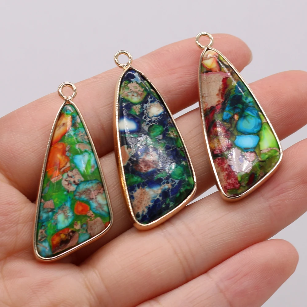 Wholesale6PCS Natural Stones Emperor Stone Irregular Gilt Edge Pendant For Jewelry Making DIY Necklace Accessories Free Shipping
Wholesale6PCS Natural Stones Emperor Stone Irregular Gilt Edge Pendant For Jewelry Making DIY Necklace Accessories Free Shipping