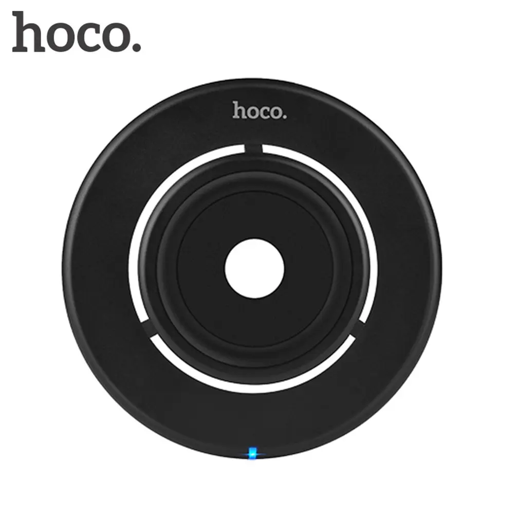 HOCO CW9 Qi стандартное беспроводное зарядное устройство настольное круглое