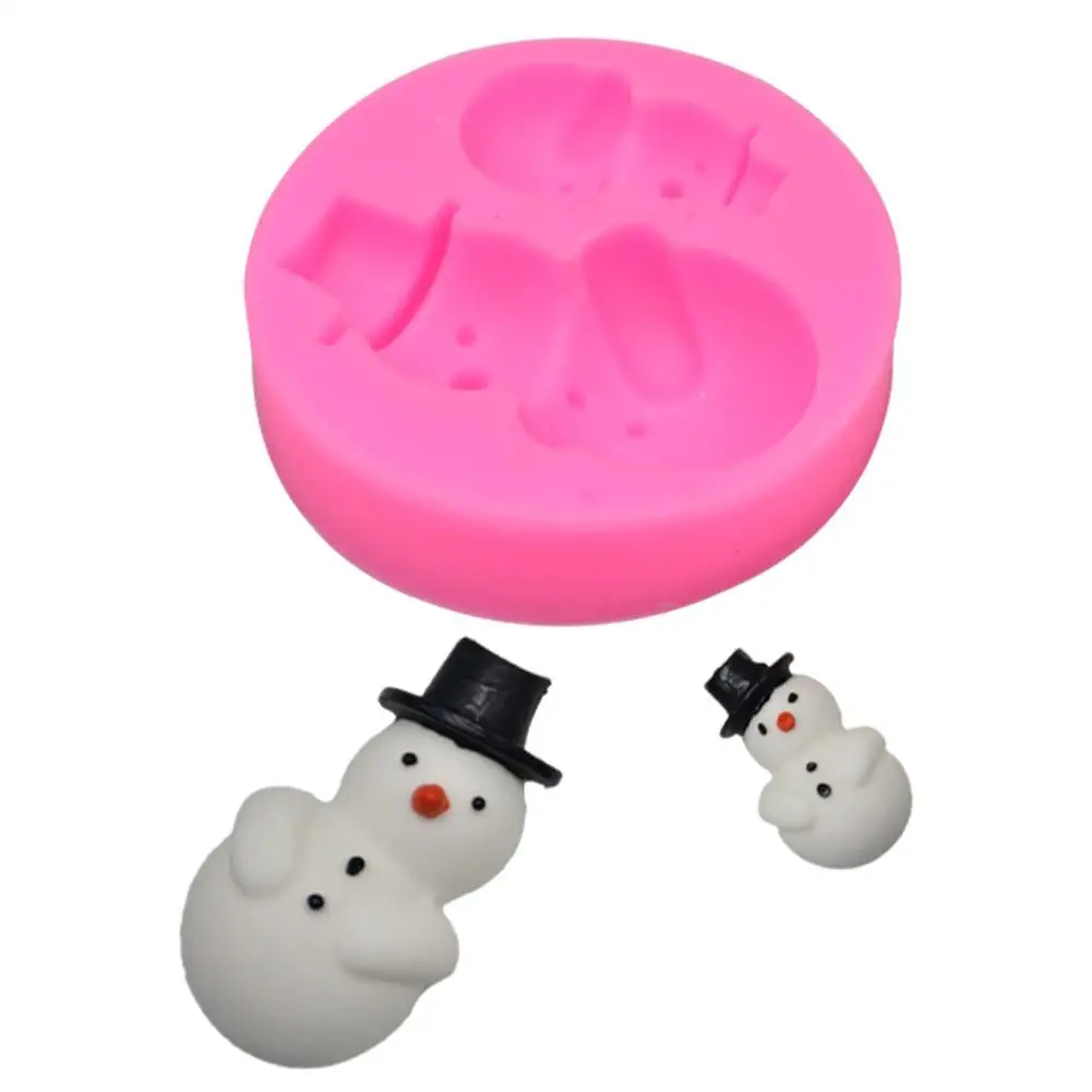 Christmas Silicone Mold Snowman Sugar Fondant Mould 3D Baking Mold For Cake Biscuit Chocolate Candy
Christmas Silicone Mold Snowman Sugar Fondant Mould 3D Baking Mold For Cake Biscuit Chocolate Candy