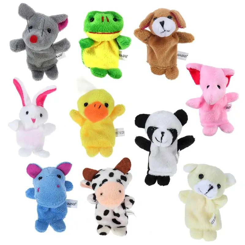 10PCS Cute Cartoon Animal Finger Puppet Baby Plush Toys for Children Lovely Kids Plush Toys Baby Favor Dolls Gifts
10PCS Cute Cartoon Animal Finger Puppet Baby Plush Toys for Children Lovely Kids Plush Toys Baby Favor Dolls Gifts