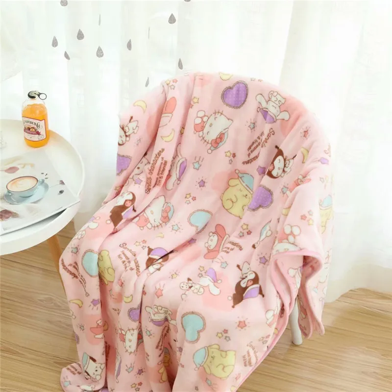 Pink Flannel Blanket Girl Japan Cartoon Kuromied Bedroom Sofa Throw Blanket Cinnamorolled Comfortable Warm Travel Cover Gifts
Pink Flannel Blanket Girl Japan Cartoon Kuromied Bedroom Sofa Throw Blanket Cinnamorolled Comfortable Warm Travel Cover Gifts