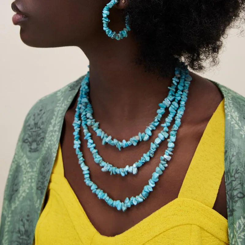 Multilayer Fashion Bohemian Ethnic Style Handmade Seed Bead Necklace Green Gravel Clavicle Chain Retro Women Jewelry Bijoux Gift
Multilayer Fashion Bohemian Ethnic Style Handmade Seed Bead Necklace Green Gravel Clavicle Chain Retro Women Jewelry Bijoux Gift