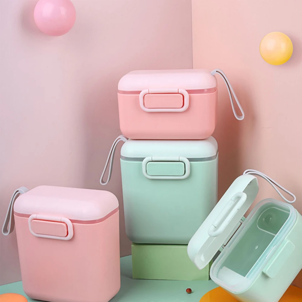 Baby Milk Powder Portable Food Storage Box Essential Cereal Infant Milk Powder Box Outdoor Toddle Snacks Container Essentials 
Baby Milk Powder Portable Food Storage Box Essential Cereal Infant Milk Powder Box Outdoor Toddle Snacks Container Essentials
