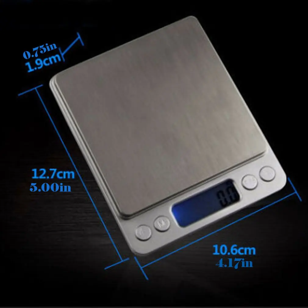 3Kg/0.1G Kitchen Digital Scale Lcd Electronic Balance Food Weight Postal Scales Portable Baking | Инструменты