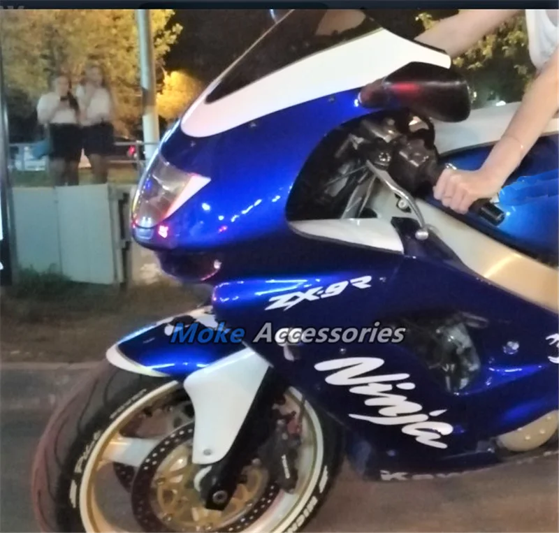 Motorcycle Fairings Kit Fit For Kawasaki zx-9r 1998-1999 Ninja New Bodywork Set High Quality Abs Injection Blue White
Motorcycle Fairings Kit Fit For Kawasaki zx-9r 1998-1999 Ninja New Bodywork Set High Quality Abs Injection Blue White