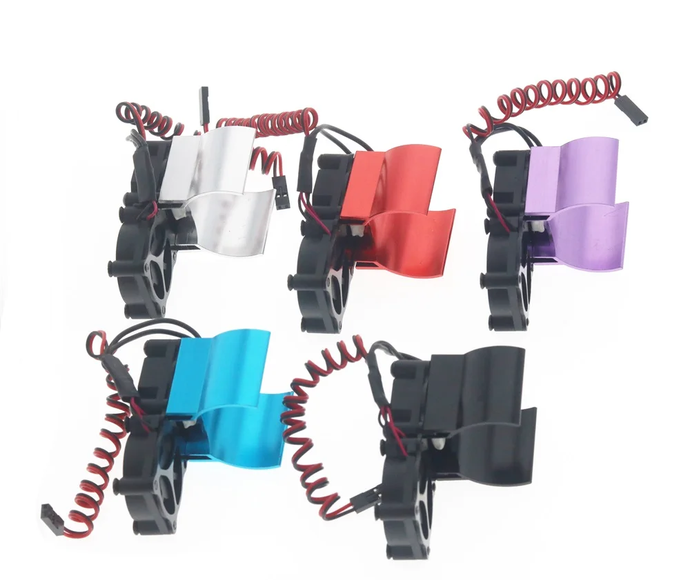 36MM Radiator Single Double Fan With Sensors for 1/10 RC Car Axial SCX10 TRX4 Tamiya 540 550 Brush Motor 3650 Brushless Motor
36MM Radiator Single Double Fan With Sensors for 1/10 RC Car Axial SCX10 TRX4 Tamiya 540 550 Brush Motor 3650 Brushless Motor