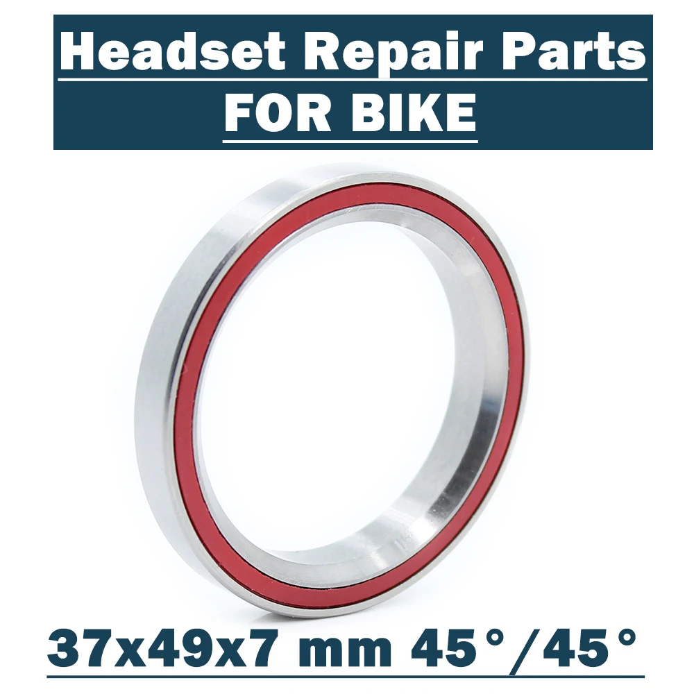 MH-P21 Bike Headset Bearings 37*49*7 mm 45/45 Degree ( 2 PCS ) ACB Road MTB Angular Contact Bicycle Bearing ACB3749
MH-P21 Bike Headset Bearings 37*49*7 mm 45/45 Degree ( 2 PCS ) ACB Road MTB Angular Contact Bicycle Bearing ACB3749