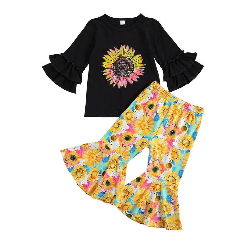 От 2 до 7 лет Детская одежда для девочек комплект из 2 предметов, комплект одежды с длинными рукавами, детская одежда «Подсолнух», топ с принто...
От 2 до 7 лет Детская одежда для девочек комплект из 2 предметов, комплект одежды с длинными рукавами, детская одежда «Подсолнух», топ с принто...