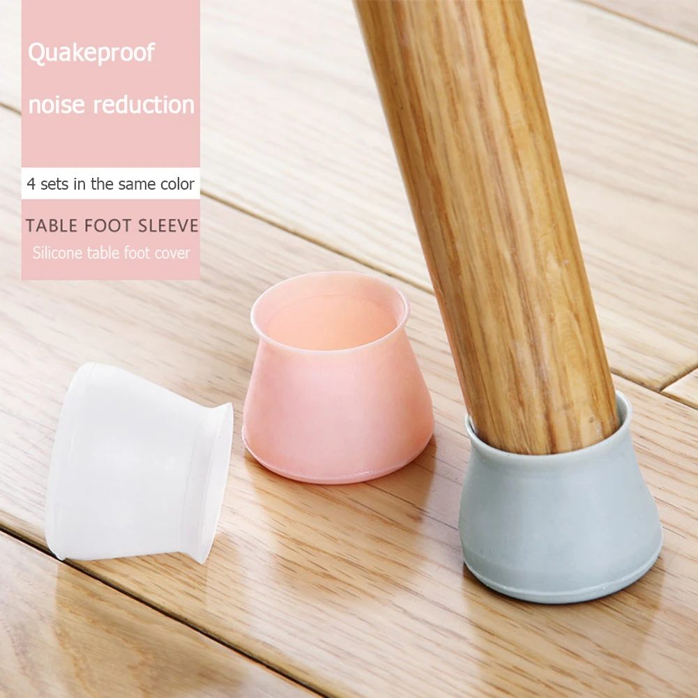 Table Chair Leg Mat Silicone Non-slip Table Chair Leg Caps Foot Protection Bottom Cover Pads Wood Floor Protectors
Table Chair Leg Mat Silicone Non-slip Table Chair Leg Caps Foot Protection Bottom Cover Pads Wood Floor Protectors