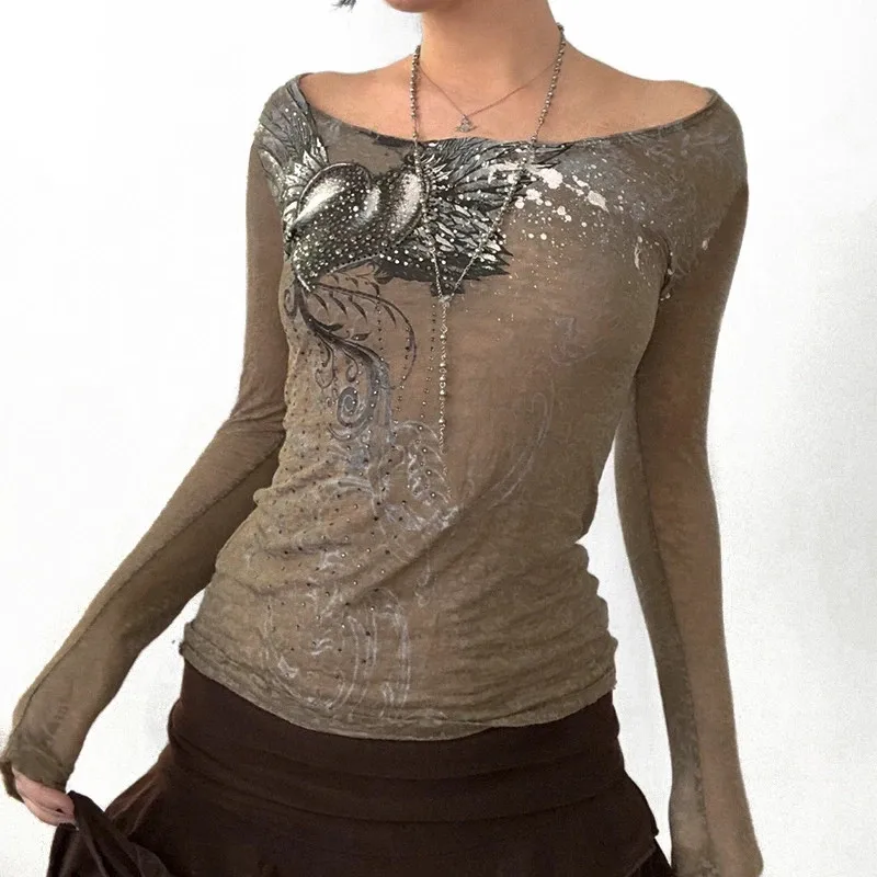 Hirigin Y2K Grunge Tshirts Angel Wings Print Tshirts 90s Fairycore Harajuku Gothic Off Shoulder Top Streetwear Academia Tops
Hirigin Y2K Grunge Tshirts Angel Wings Print Tshirts 90s Fairycore Harajuku Gothic Off Shoulder Top Streetwear Academia Tops
