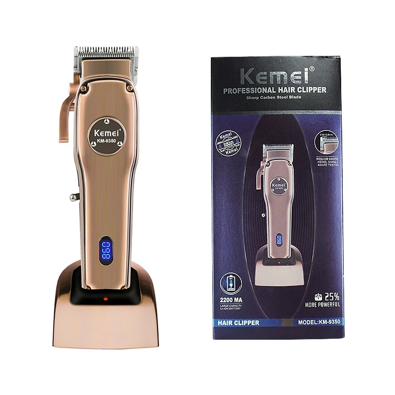 Kemei Electric Hair Clipper Professional Hair Trimmer LCD Display Barber Machine for Man Cut Hair
Kemei Electric Hair Clipper Professional Hair Trimmer LCD Display Barber Machine for Man Cut Hair