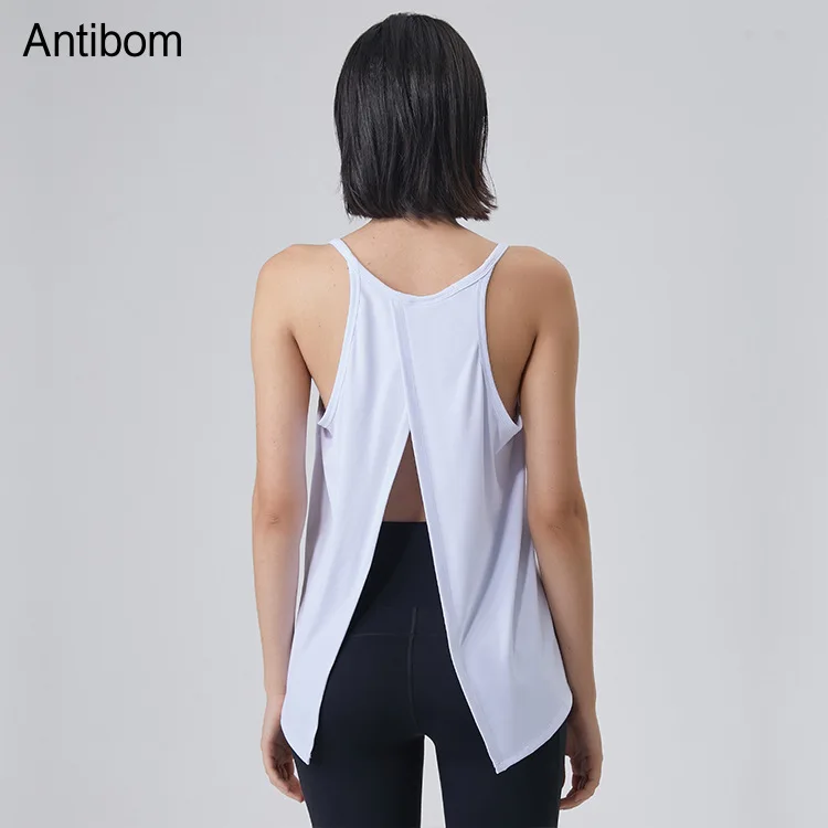 Antibom Sleeveless Yoga Vest Women Fitness Athletic Loose Sports T-Shirt Gym Running Exercise Sexy Open Back Yoga Vest Quick Dry
Antibom Sleeveless Yoga Vest Women Fitness Athletic Loose Sports T-Shirt Gym Running Exercise Sexy Open Back Yoga Vest Quick Dry