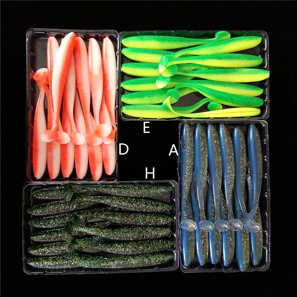 TSURINOYA 4 bags Soft Lures 75mm 88mm T Tail Fishing Soft Baits Double Color Shad Artificial Silicone Wobblers For Bass Pike
TSURINOYA 4 bags Soft Lures 75mm 88mm T Tail Fishing Soft Baits Double Color Shad Artificial Silicone Wobblers For Bass Pike