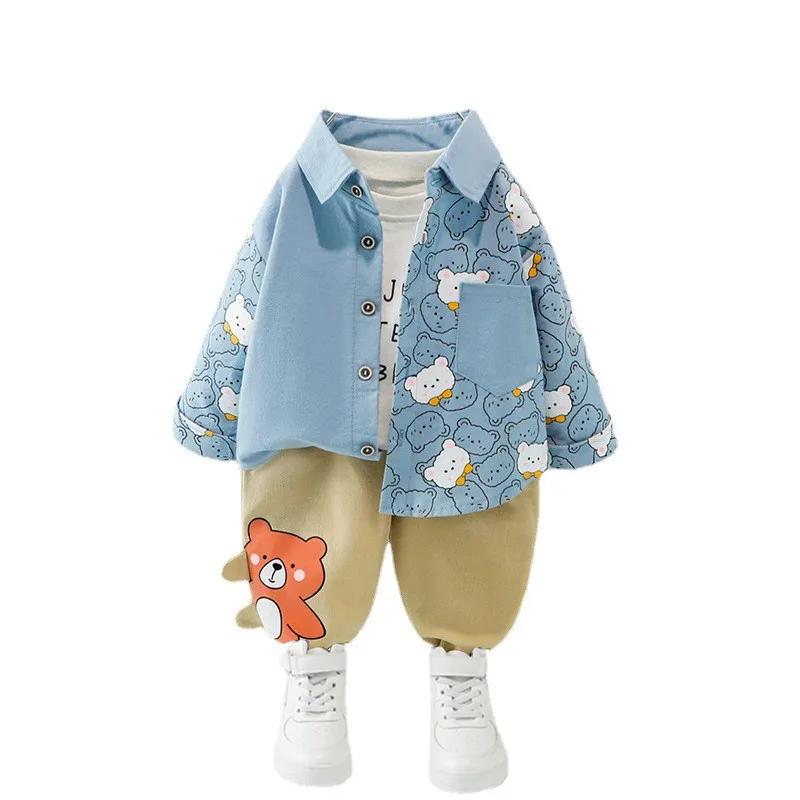 New Spring Baby Girls Clothes Children Boys Cotton Jacket Pants 2Pcs/Set Toddler Casual Costume Fashion Kids Autumn Tracksuits
New Spring Baby Girls Clothes Children Boys Cotton Jacket Pants 2Pcs/Set Toddler Casual Costume Fashion Kids Autumn Tracksuits