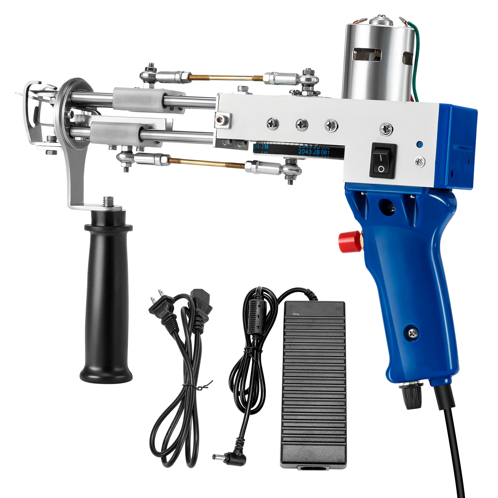 DIY Cut Pile/Loop Pile Electric Carpet Tufting Gun Carpet Weaving Carpet Machine Cutting / Loop Belt Cut Pile Machine Tools
DIY Cut Pile/Loop Pile Electric Carpet Tufting Gun Carpet Weaving Carpet Machine Cutting / Loop Belt Cut Pile Machine Tools
