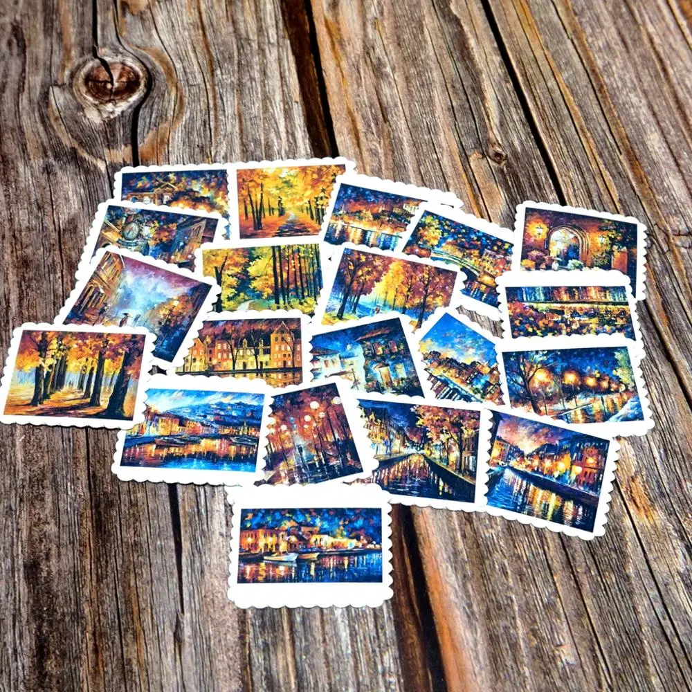 Дорожные водонепроницаемые наклейки «сделай сам», наклейки на чемодан, ноутбук, телефон, гитару, скейтборд, Красивый Ландшафт, подарок, 22 шт. 
Дорожные водонепроницаемые наклейки «сделай сам», наклейки на чемодан, ноутбук, телефон, гитару, скейтборд, Красивый Ландшафт, подарок, 22 шт.