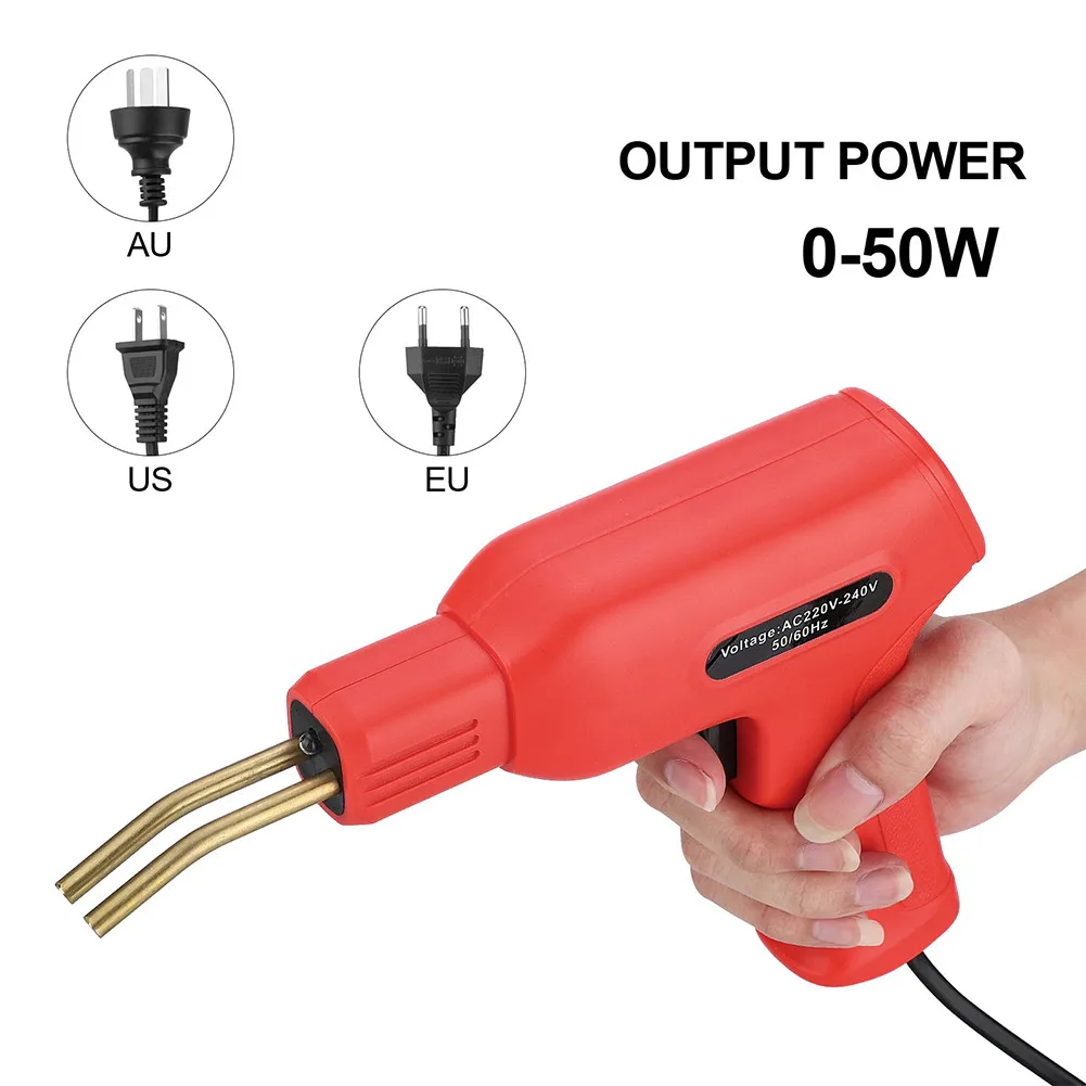 50w Hot Stapler Plastic Welding Machine Welder Gun Car Bumper PVC Repairing Kit Handheld Welder Garage Tool EU/AU/US Plug
50w Hot Stapler Plastic Welding Machine Welder Gun Car Bumper PVC Repairing Kit Handheld Welder Garage Tool EU/AU/US Plug