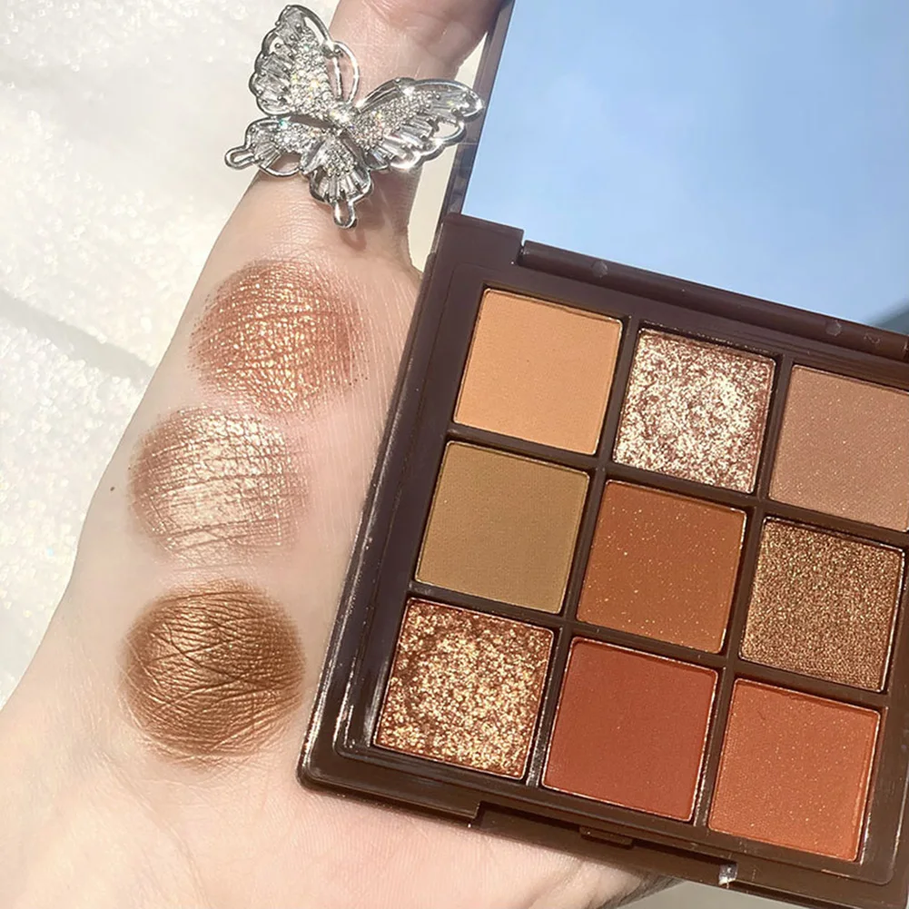 9 Colors Matte Eyeshadow Powder Palette Waterproof Shimmer Eye Shadow Makeup Palette Eyeshadow Powder Pigment Cosmetics Nudes
9 Colors Matte Eyeshadow Powder Palette Waterproof Shimmer Eye Shadow Makeup Palette Eyeshadow Powder Pigment Cosmetics Nudes