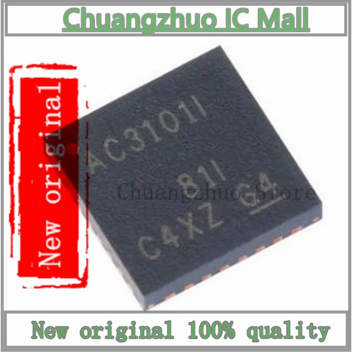 1 шт./лот TLV320AIC3101IRHBR TLV320AIC3101IRHBT TLV320AIC3101IRHB TLV320AIC3101 AC3101I QFN-32 SMD IC Chip, новый оригинал
1 шт./лот TLV320AIC3101IRHBR TLV320AIC3101IRHBT TLV320AIC3101IRHB TLV320AIC3101 AC3101I QFN-32 SMD IC Chip, новый оригинал