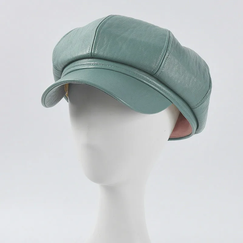 Autumn Winter Fashion Vintage PU Leather Women Beret Hat Female Girls Outdoor Berets Casual Dome Octagonal Hat Painter Hat Boina
Autumn Winter Fashion Vintage PU Leather Women Beret Hat Female Girls Outdoor Berets Casual Dome Octagonal Hat Painter Hat Boina