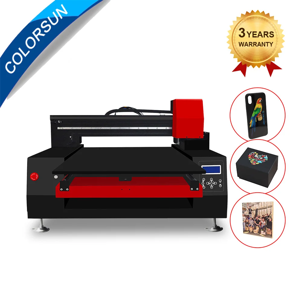 Colorsun A1 UV printer 6090 for Acrylic Wood 6090 Digital Phone Case Metal UV Flatbed Printer Fast Speed Automatic UV Printer
Colorsun A1 UV printer 6090 for Acrylic Wood 6090 Digital Phone Case Metal UV Flatbed Printer Fast Speed Automatic UV Printer