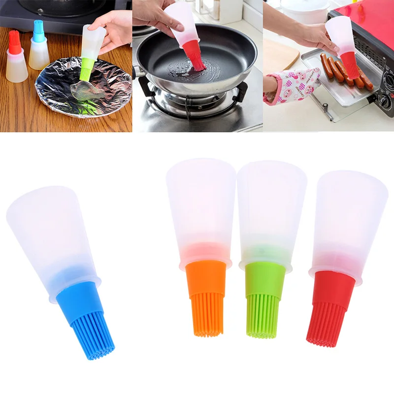 Honey Oil Brush Bottle Silicone Cooking Baking Basting BBQ Pancake Kitchen Tool
Honey Oil Brush Bottle Silicone Cooking Baking Basting BBQ Pancake Kitchen Tool