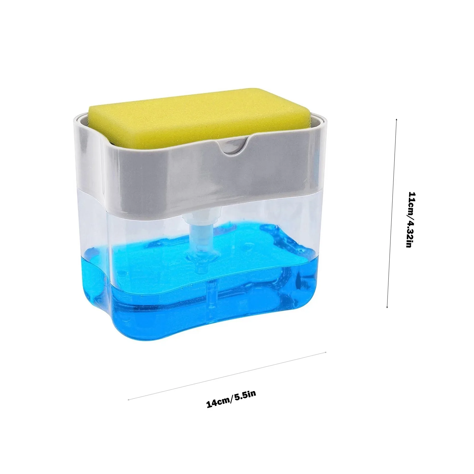 Yellow 2-in-1Sponge Rack Soap Dispenser Soap Dispenser And Sponge Caddy 13 Ounces Arrangement Rack Dish Towel Hanger Kitchen
Yellow 2-in-1Sponge Rack Soap Dispenser Soap Dispenser And Sponge Caddy 13 Ounces Arrangement Rack Dish Towel Hanger Kitchen