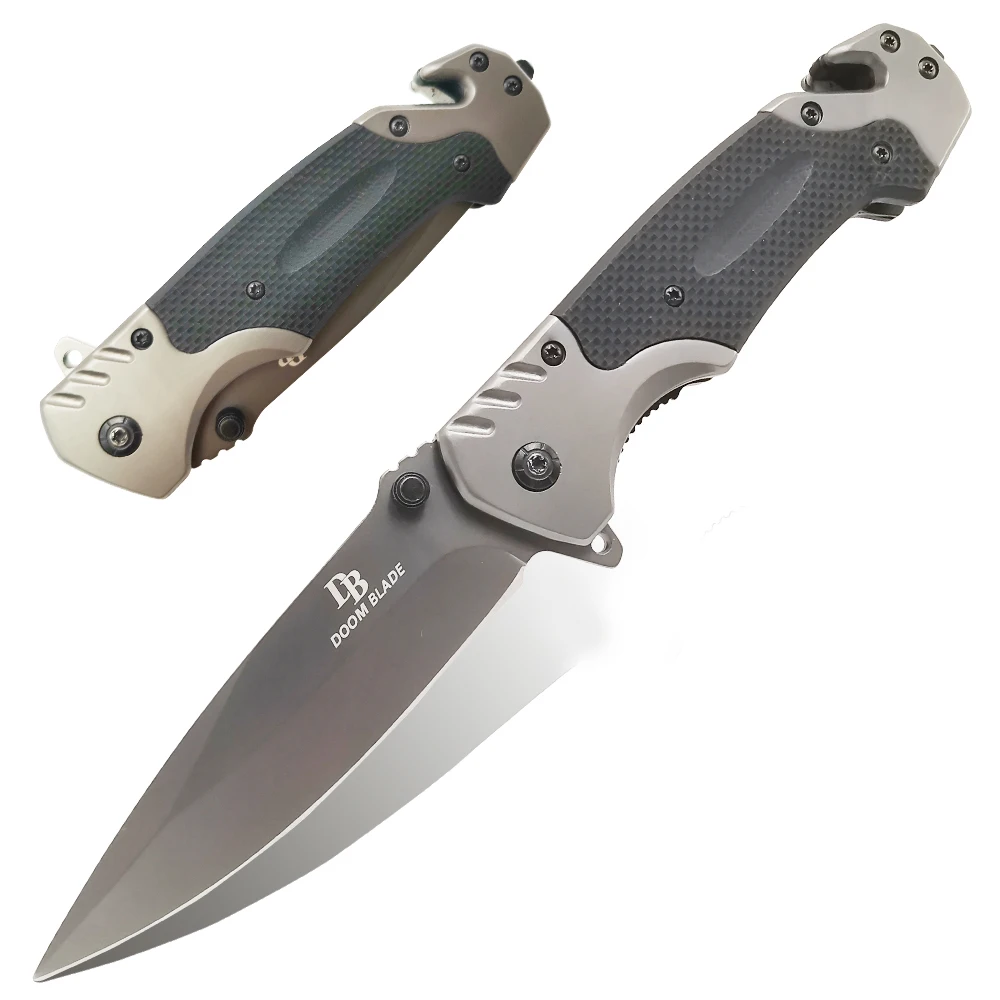 9" Knives 57HRC Folding Knife G10 Handle 5CR13MOV BladeOutdoor Camping Knifes Hunting Hiking Fishing EDC Hand Tool Knives
9" Knives 57HRC Folding Knife G10 Handle 5CR13MOV BladeOutdoor Camping Knifes Hunting Hiking Fishing EDC Hand Tool Knives