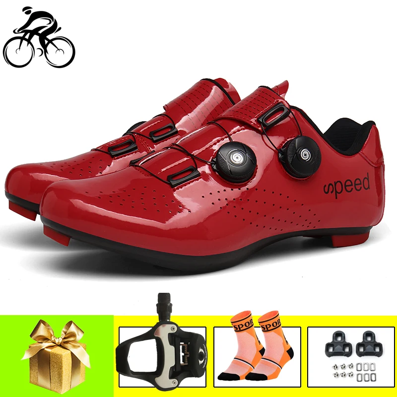 Road Bike Shoes Men Women Breathable Self-locking Cycling Sneakers Bicicleta Carretera Athletic Reflective Riding Bicycle Shoes
Road Bike Shoes Men Women Breathable Self-locking Cycling Sneakers Bicicleta Carretera Athletic Reflective Riding Bicycle Shoes