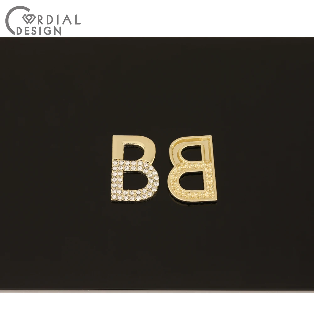 Cordial Design 50Pcs 14*21MM Jewelry Accessories/Rhinestone Pendants/Letter B Shape/Hand Made/Jewelry Findings & Components 
Cordial Design 50Pcs 14*21MM Jewelry Accessories/Rhinestone Pendants/Letter B Shape/Hand Made/Jewelry Findings & Components