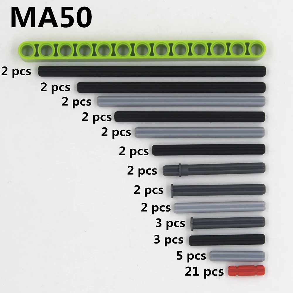 New 50pcs CROSS AXLE series bricks model building blocks toy boy technic parts children toys compatible with Lego bricks
New 50pcs CROSS AXLE series bricks model building blocks toy boy technic parts children toys compatible with Lego bricks