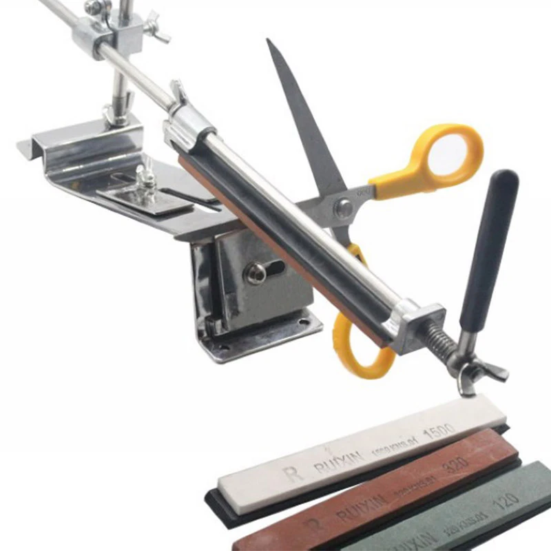 Fixed-angle Knife Sharpener Kits WIth 4 Sharpening Stones For Kitchen Knives Best Price
Fixed-angle Knife Sharpener Kits WIth 4 Sharpening Stones For Kitchen Knives Best Price
