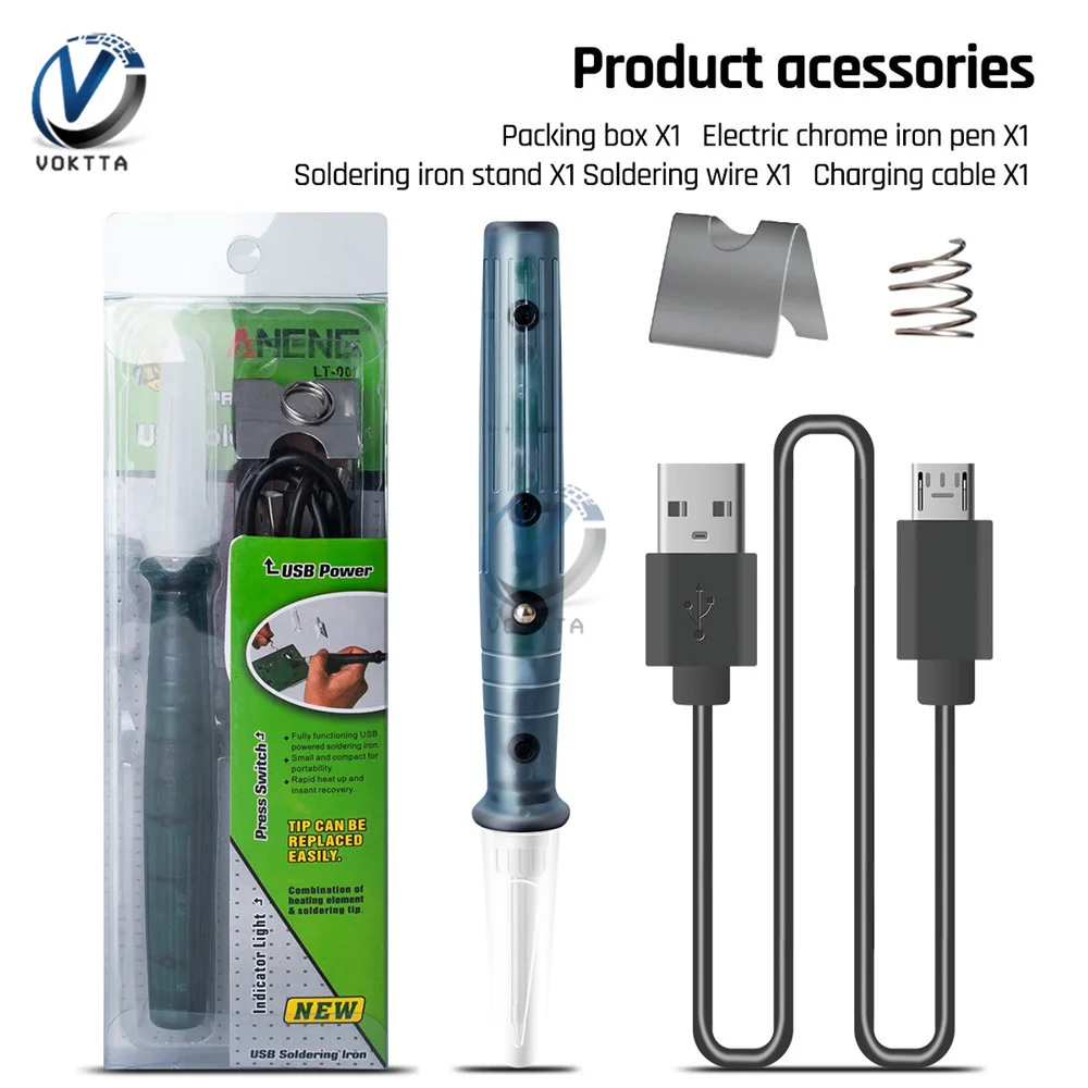 USB-паяльник с регулируемой температурой, 5 в постоянного тока, LT002, трехскоростной, регулируемый, 2 секунды питания, на Arduino, Электрический хро...
USB-паяльник с регулируемой температурой, 5 в постоянного тока, LT002, трехскоростной, регулируемый, 2 секунды питания, на Arduino, Электрический хро...