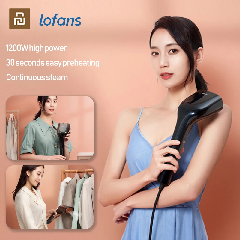 Handheld Garment Steamer Youpin Lofans Electric Portable Steam Iron Household Clothes Wrinkle Machine Ironing Home Appliance
Handheld Garment Steamer Youpin Lofans Electric Portable Steam Iron Household Clothes Wrinkle Machine Ironing Home Appliance